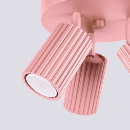 Brilagi - LED Bodové svítidlo CRESTO 3xGU10/10W/230V růžová