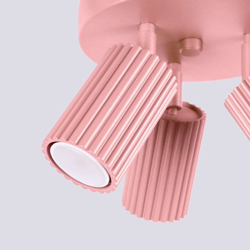 Brilagi - LED Bodové svítidlo CRESTO 3xGU10/10W/230V růžová