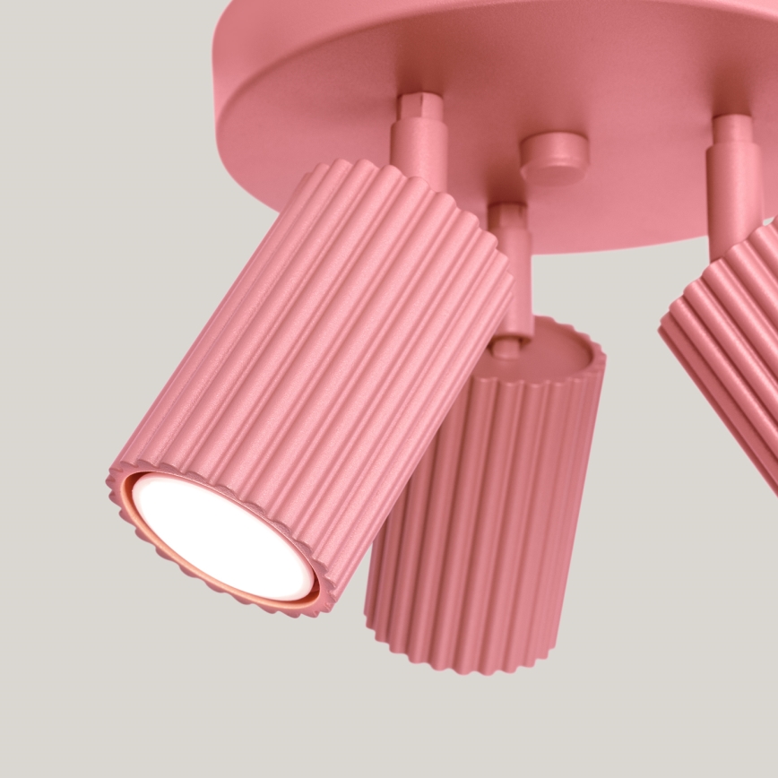 Brilagi - LED Bodové svítidlo CRESTO 3xGU10/10W/230V růžová