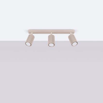 Brilagi - LED Bodové svítidlo CRESTO 3xGU10/10W/230V taupe