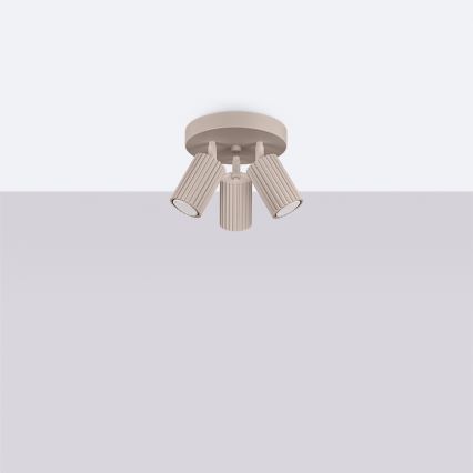 Brilagi - LED Bodové svítidlo CRESTO 3xGU10/10W/230V taupe