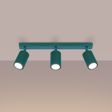 Brilagi - LED Bodové svítidlo CRESTO 3xGU10/10W/230V tyrkysová