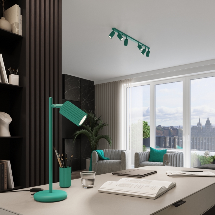 Brilagi - LED Bodové svítidlo CRESTO 3xGU10/10W/230V tyrkysová