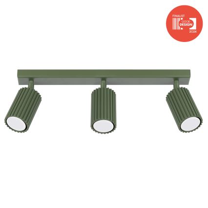 Brilagi - LED Bodové svítidlo CRESTO 3xGU10/10W/230V zelená