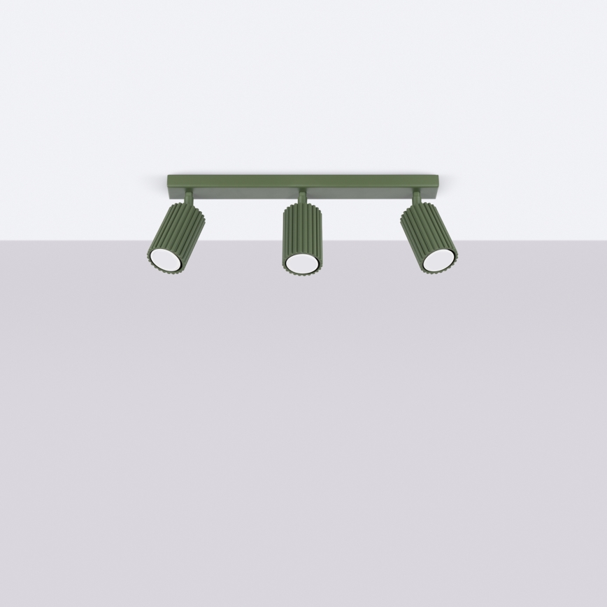 Brilagi - LED Bodové svítidlo CRESTO 3xGU10/10W/230V zelená