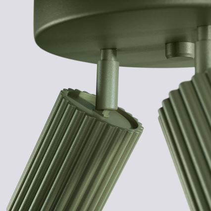 Brilagi - LED Bodové svítidlo CRESTO 3xGU10/10W/230V zelená