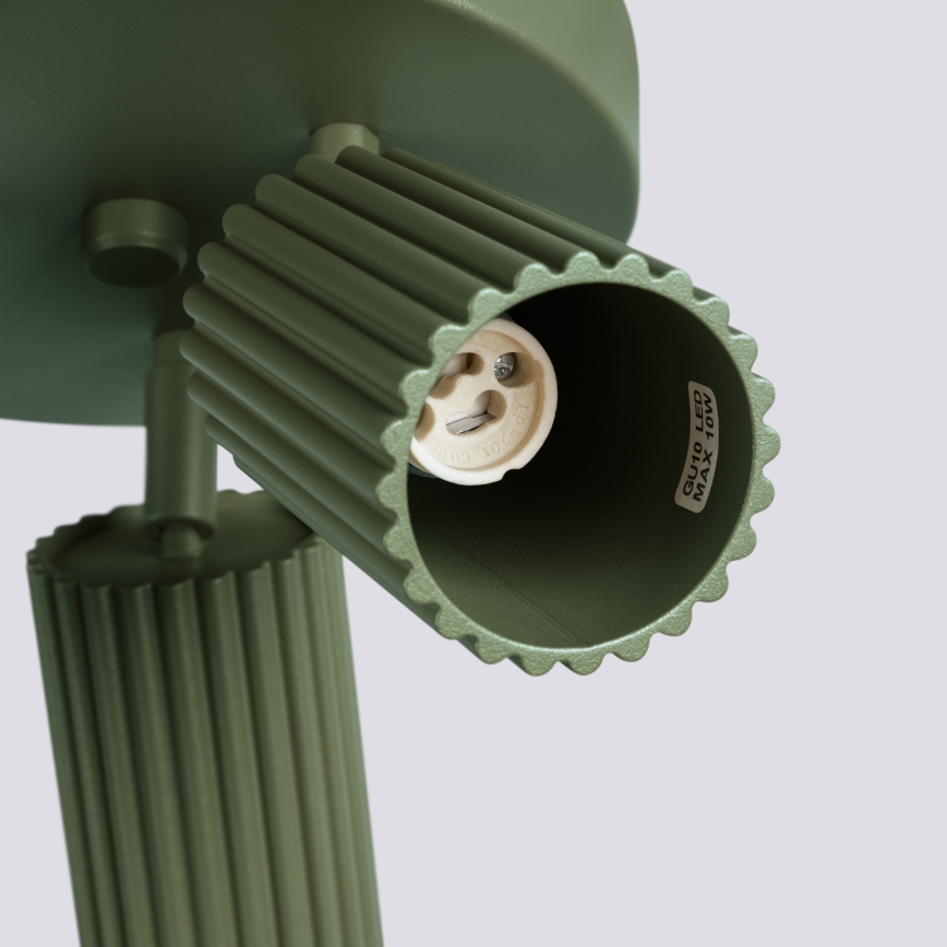 Brilagi - LED Bodové svítidlo CRESTO 3xGU10/10W/230V zelená