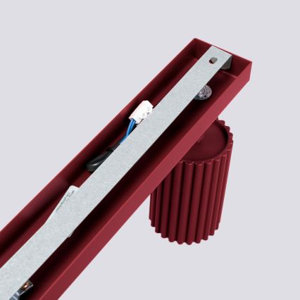 Brilagi - LED Bodové svítidlo CRESTO 4xGU10/10W/230V burgundy