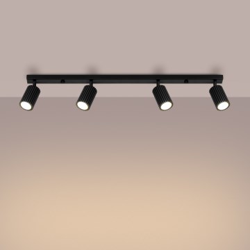 Brilagi - LED Bodové svítidlo CRESTO 4xGU10/10W/230V černá