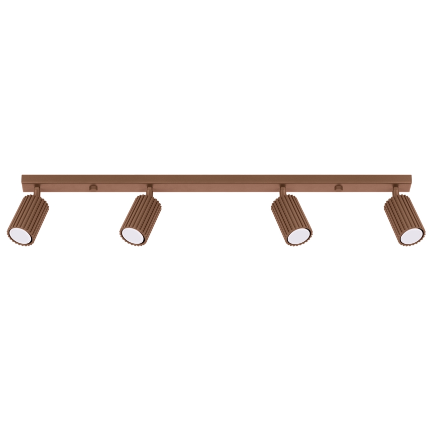 Brilagi - LED Bodové svítidlo CRESTO 4xGU10/10W/230V hnědá