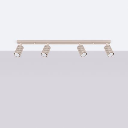 Brilagi - LED Bodové svítidlo CRESTO 4xGU10/10W/230V taupe