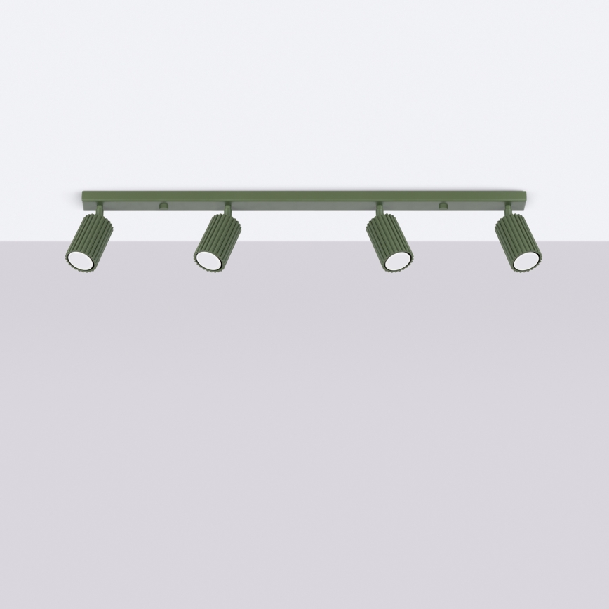 Brilagi - LED Bodové svítidlo CRESTO 4xGU10/10W/230V zelená