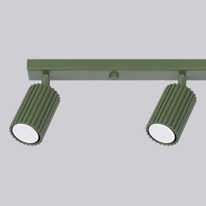 Brilagi - LED Bodové svítidlo CRESTO 4xGU10/10W/230V zelená