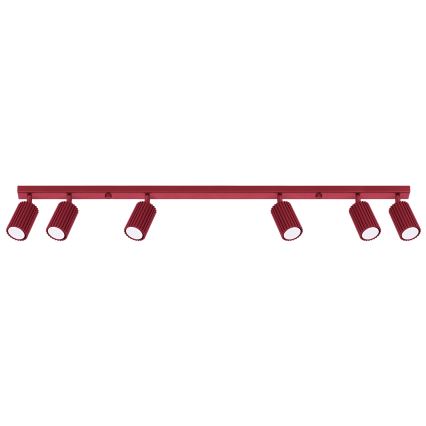 Brilagi - LED Bodové svítidlo CRESTO 6xGU10/10W/230V burgundy
