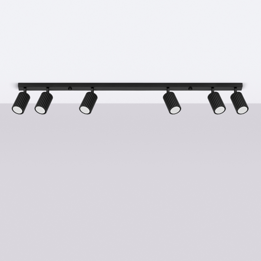 Brilagi - LED Bodové svítidlo CRESTO 6xGU10/10W/230V černá