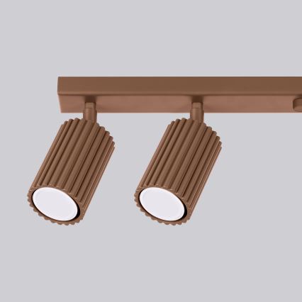 Brilagi - LED Bodové svítidlo CRESTO 6xGU10/10W/230V hnědá