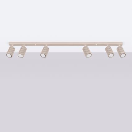 Brilagi - LED Bodové svítidlo CRESTO 6xGU10/10W/230V taupe