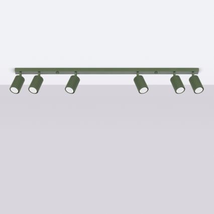 Brilagi - LED Bodové svítidlo CRESTO 6xGU10/10W/230V zelená