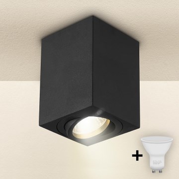 Brilagi - LED Bodové svítidlo MIA 1xGU10/30W/230V 100x80 mm černá