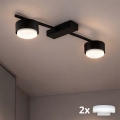 Brilagi - LED Bodové svítidlo MONO 2xGX53/12W/230V černá