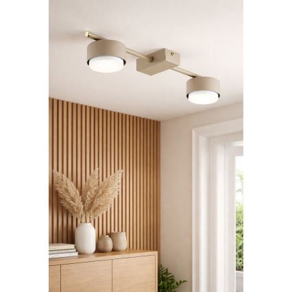 Brilagi - LED Bodové svítidlo MONO 2xGX53/13W/230V béžová