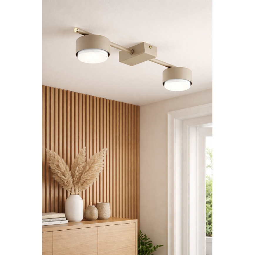 Brilagi - LED Bodové svítidlo MONO 2xGX53/30W/230V béžová