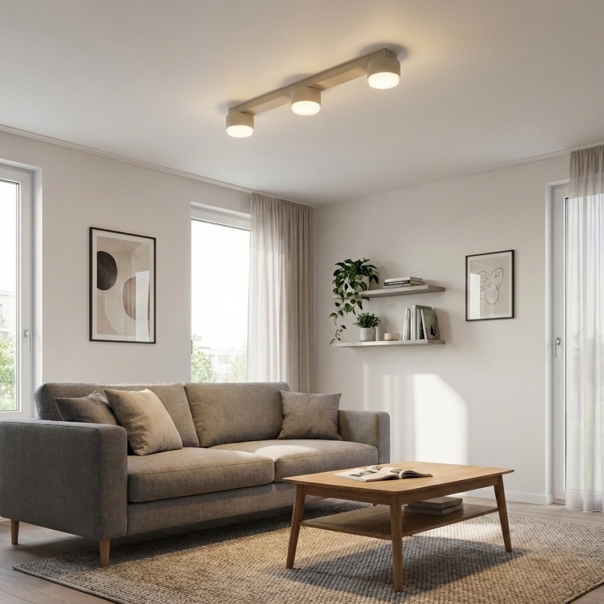 Brilagi - LED Bodové svítidlo MONO 3xGX53/30W/230V béžová
