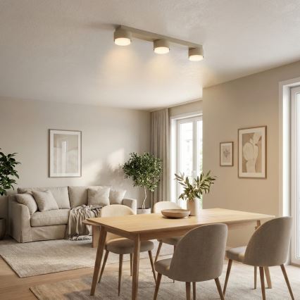 Brilagi - LED Bodové svítidlo MONO 3xGX53/30W/230V béžová