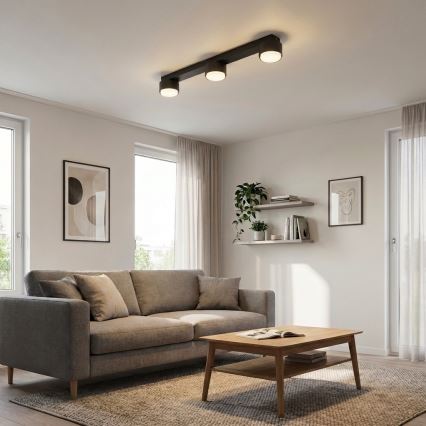 Brilagi - LED Bodové svítidlo MONO 3xGX53/30W/230V černá