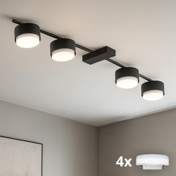 Brilagi - LED Bodové svítidlo MONO 4xGX53/12W/230V černá