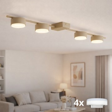 Brilagi - LED Bodové svítidlo MONO 4xGX53/13W/230V béžová