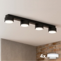 Brilagi - LED Bodové svítidlo MONO 4xGX53/30W/230V černá