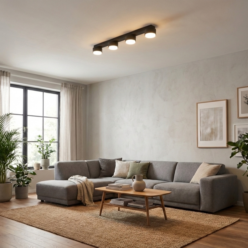 Brilagi - LED Bodové svítidlo MONO 4xGX53/30W/230V černá