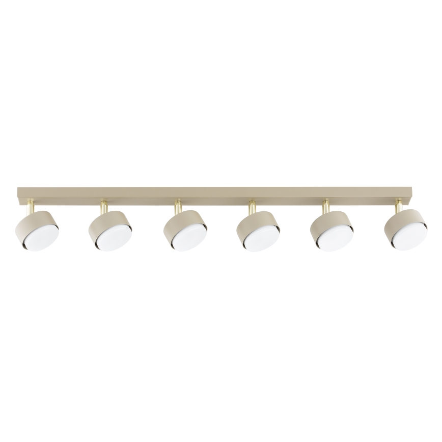 Brilagi - LED Bodové svítidlo MONO 6xGX53/30W/230V béžová/zlatá
