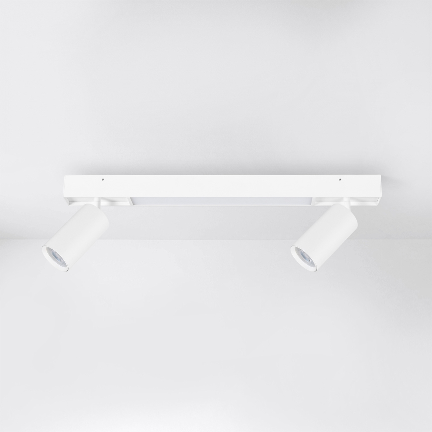 Brilagi - LED Bodové svítidlo SELE 2xGU10/30W/230V + LED/15W bílá