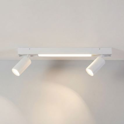 Brilagi - LED Bodové svítidlo SELE 2xGU10/30W/230V + LED/15W bílá
