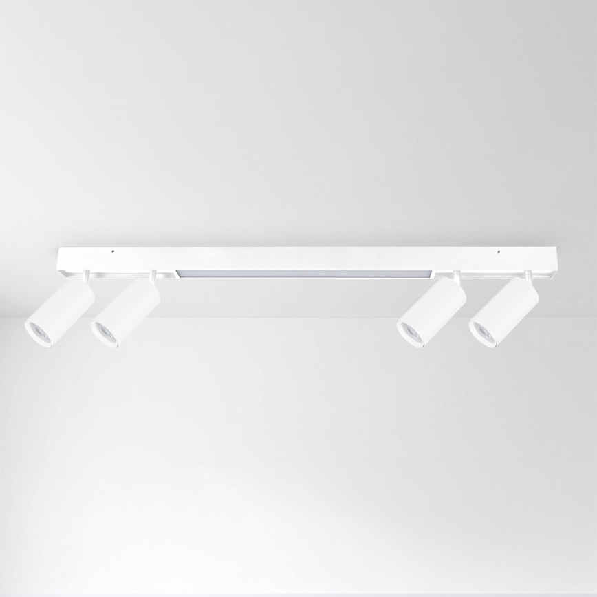 Brilagi - LED Bodové svítidlo SELE 4xGU10/30W/230V + LED/20W bílá
