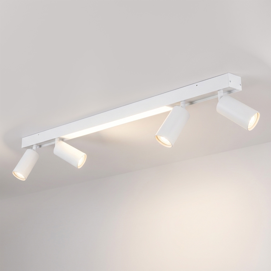 Brilagi - LED Bodové svítidlo SELE 4xGU10/30W/230V + LED/25W bílá