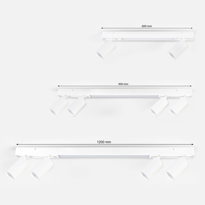 Brilagi - LED Bodové svítidlo SELE 4xGU10/30W/230V + LED/25W bílá