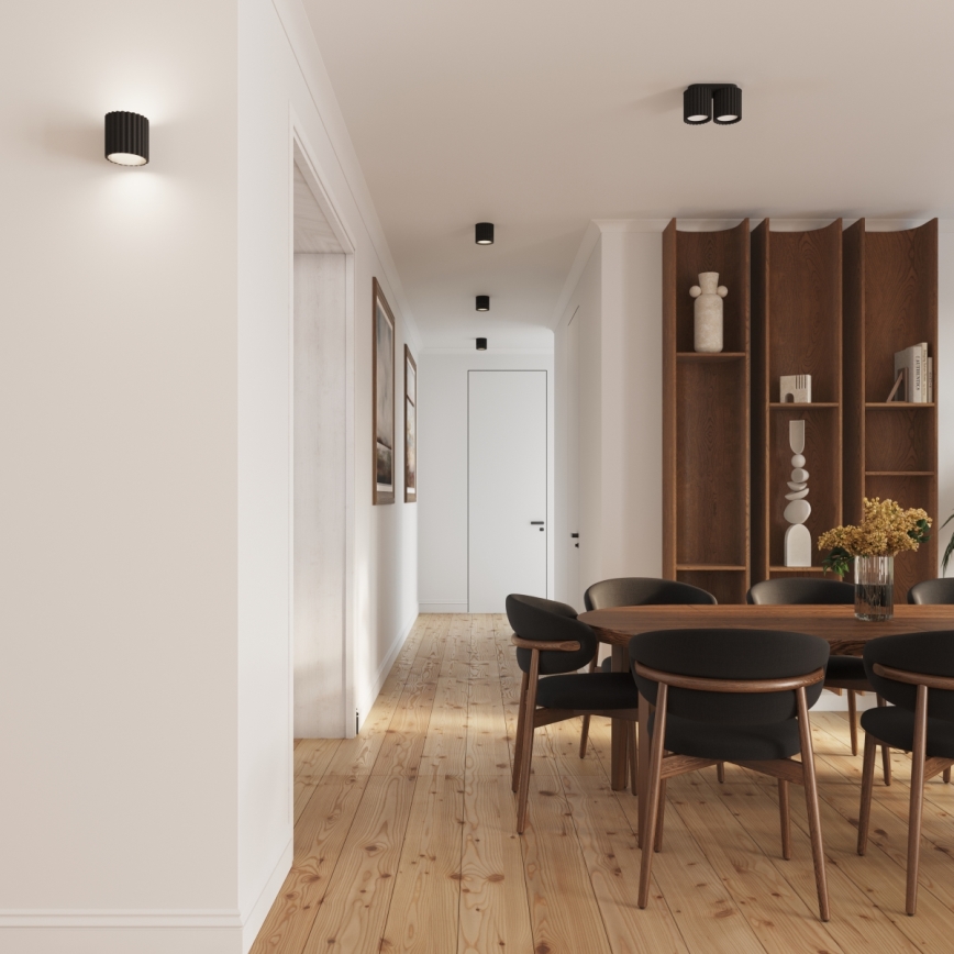 Brilagi - LED Bodové svítidlo SFERA 1xGU10/10W/230V pr. 10 cm černá