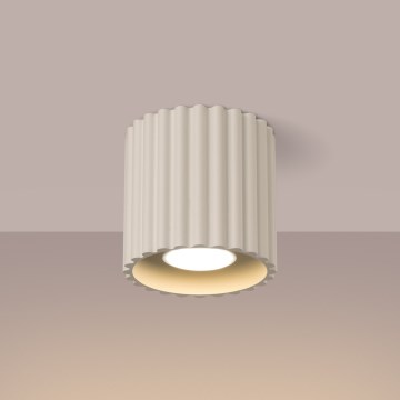 Brilagi - LED Bodové svítidlo SFERA 1xGU10/10W/230V pr. 10 cm krémová