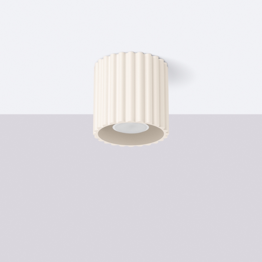 Brilagi - LED Bodové svítidlo SFERA 1xGU10/10W/230V pr. 10 cm krémová