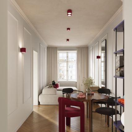Brilagi - LED Bodové svítidlo SFERA 1xGX53/30W/230V pr. 10 cm burgundy
