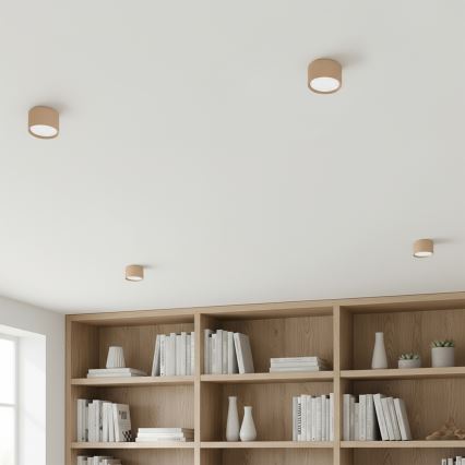 BRILAGI - LED Bodové svítidlo SMOOTH 1xGX53/15W/230V 60x82 mm béžová