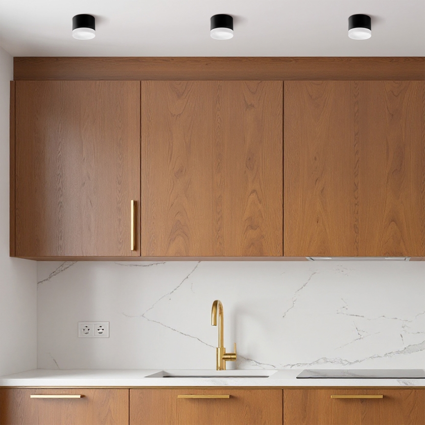 BRILAGI - LED Bodové svítidlo SMOOTH 1xGX53/15W/230V 60x82 mm černá