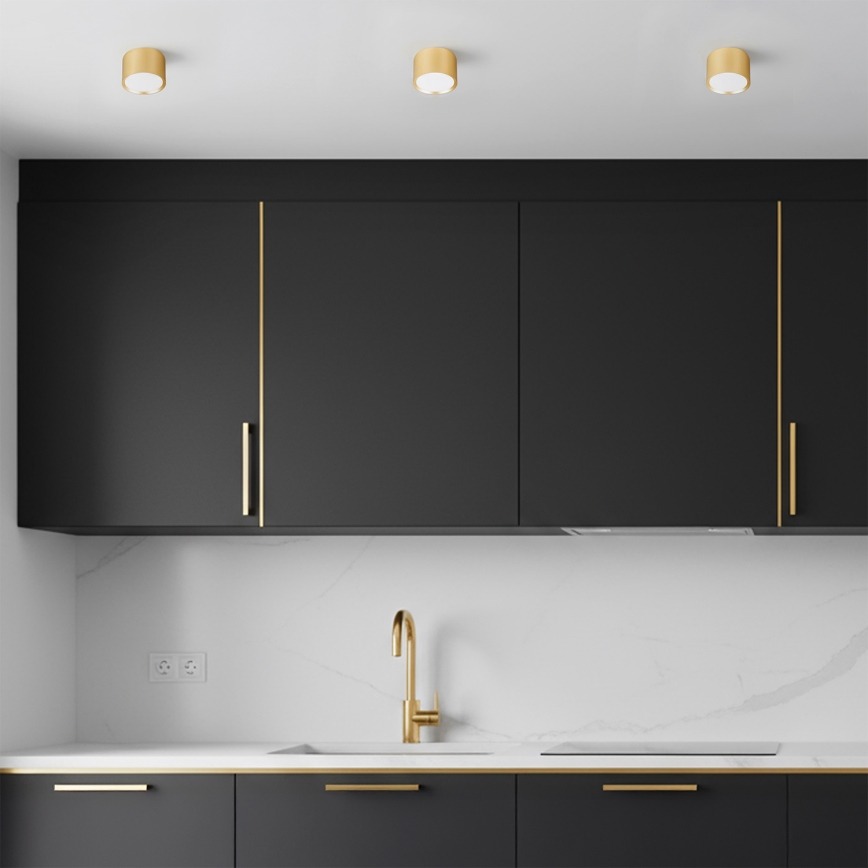 BRILAGI - LED Bodové svítidlo SMOOTH 1xGX53/15W/230V 60x82 mm zlatá