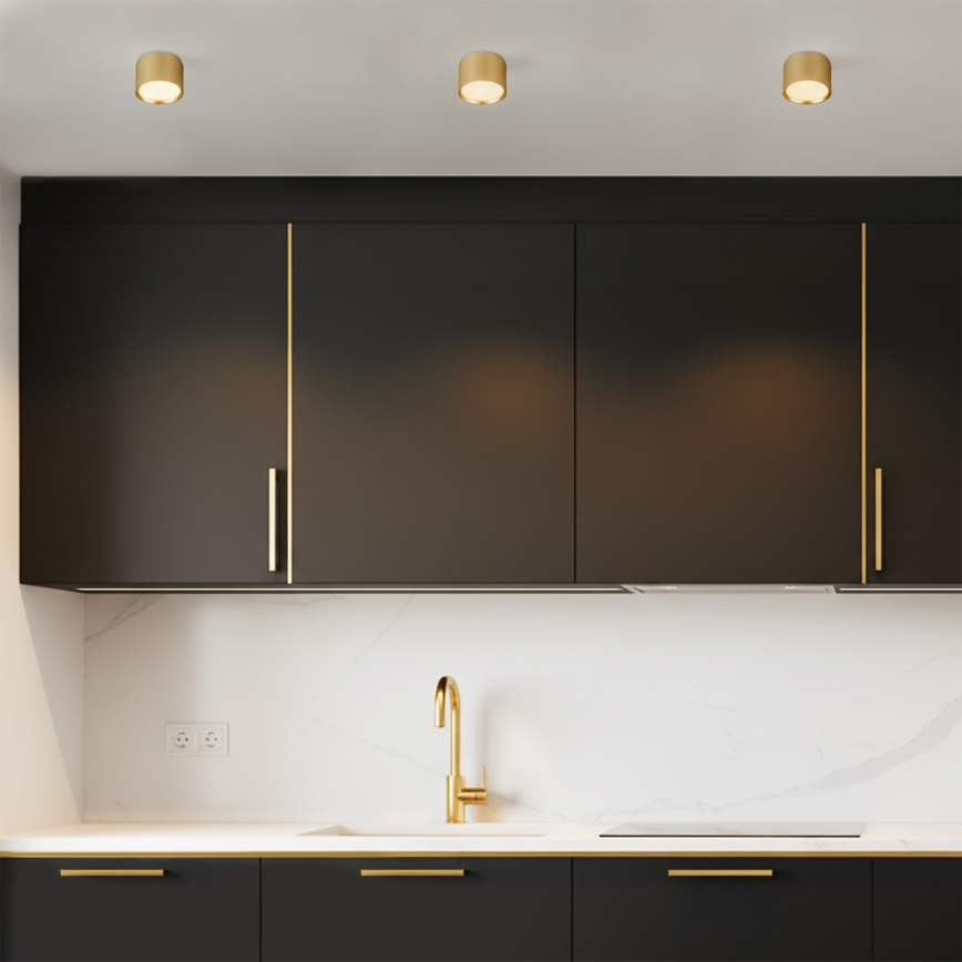 BRILAGI - LED Bodové svítidlo SMOOTH 1xGX53/15W/230V 60x82 mm zlatá