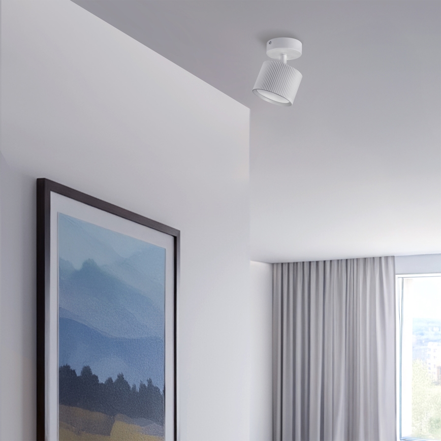 BRILAGI - LED Bodové svítidlo STRIPY 1xGX53/15W/230V pr. 82 mm bílá