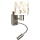 Brilagi - LED Dětská flexibilní nástěnná lampa BOBO 1xE27/25W/230V + LED/3W matný chrom/bílá/zvířátka