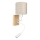 Brilagi - LED Dětská flexibilní nástěnná lampa BOBO WOOD 1xE27/25W/230V + LED/3W dub/bílá/béžová/puntíky